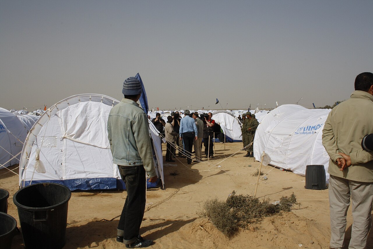 Flüchtlingscamp in Libyen (CC BY 2.0)
